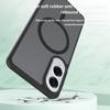 For Samsung Galaxy S25 Edge Case Compatible with MagSafe TPU Frame Acrylic Back Phone Cover Skin Touch