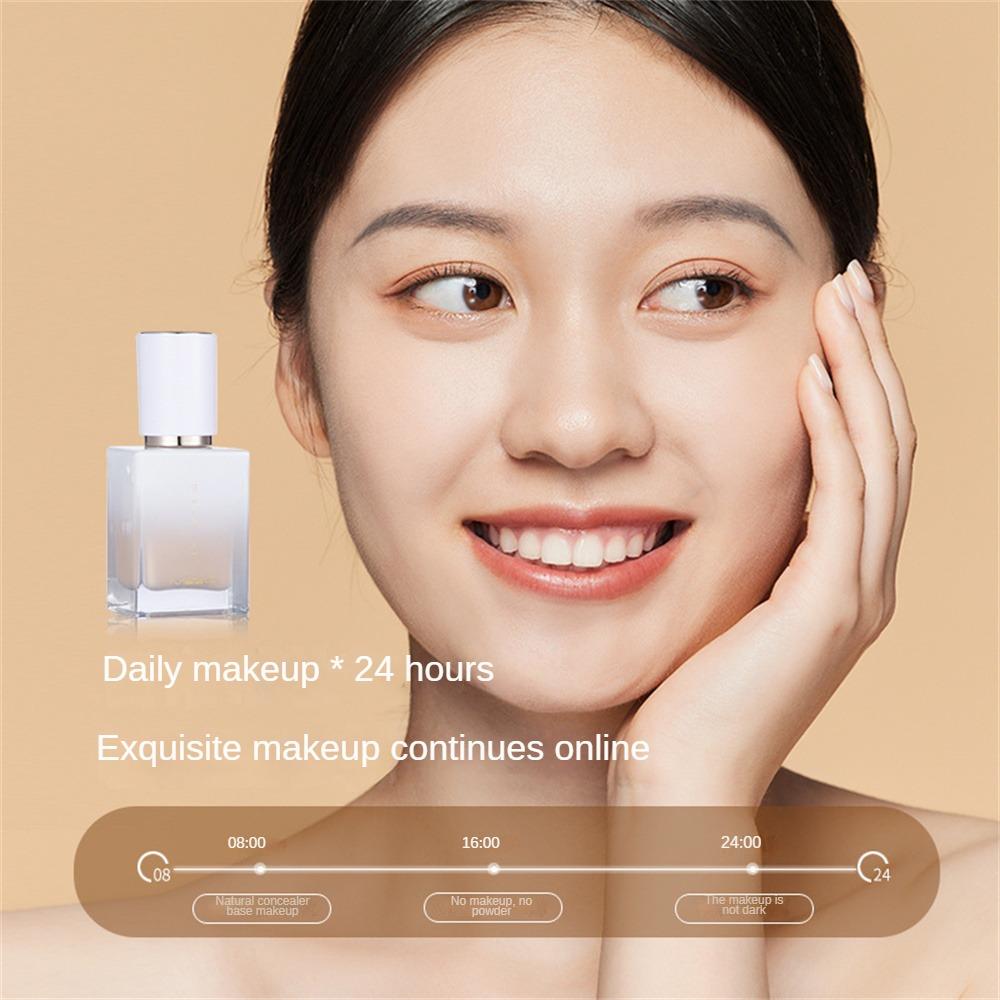Professional Face Liquid Foundation Cream Full Coverage Concealer Waterproof Makeup Base Brighten Cover Dark Circles