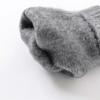 Thickened Winter Gloves Touchscreen Finger Separated Warm Gloves Cute Knitted Gloves  Autumn Winter
