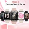 2025 New Voice Call Smartwatch 24 Hour Health Monitor 100+ Sports Modes Bluetooth Smartwatch for Men Women 2.01 Display