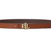 Ralph Lauren Womens/Ladies Monogram Leather Belt