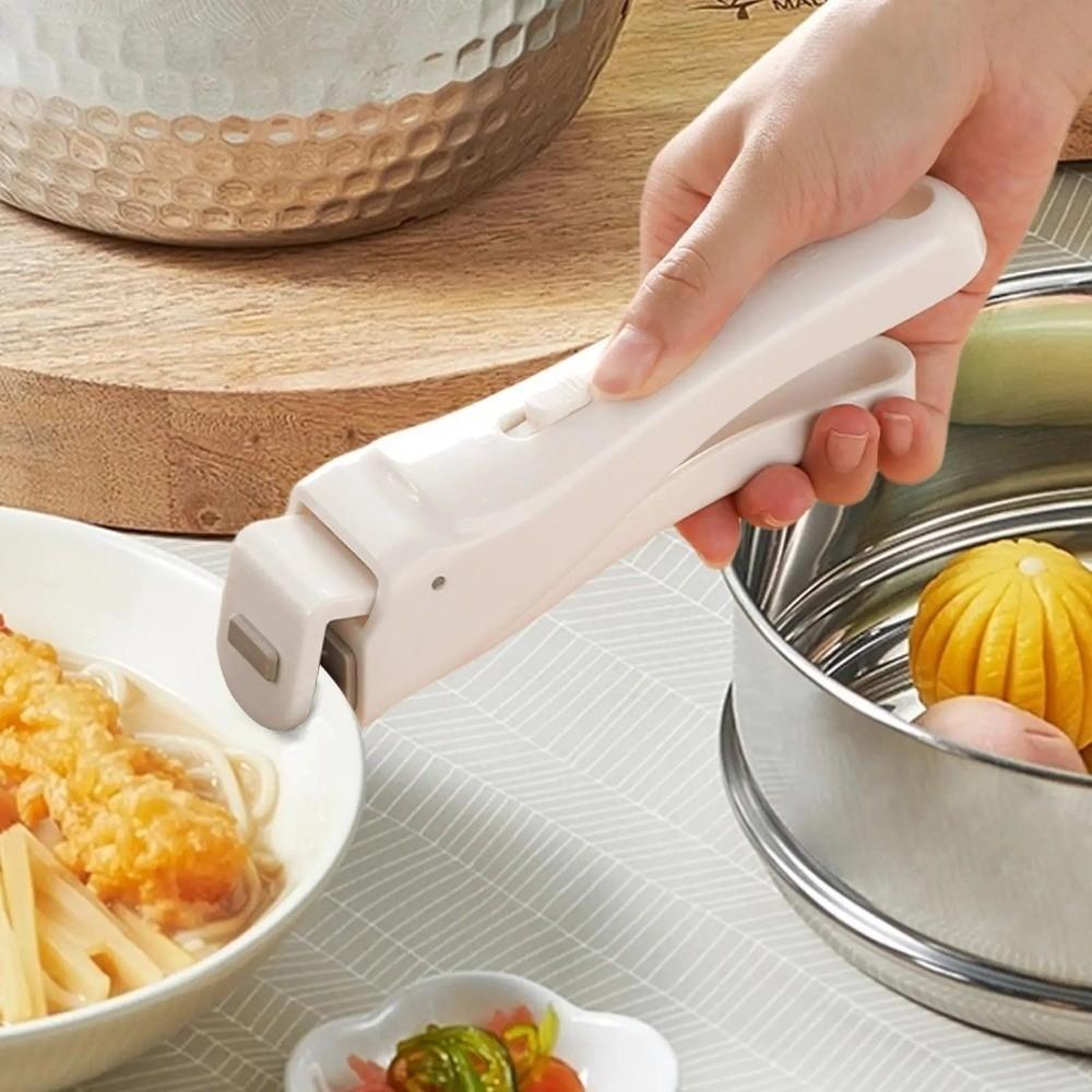 Heat-Resistant Anti-Scald Clip Non-Slip Plate Lifter Kitchen Tools Pan Gripper  Kitchen Use