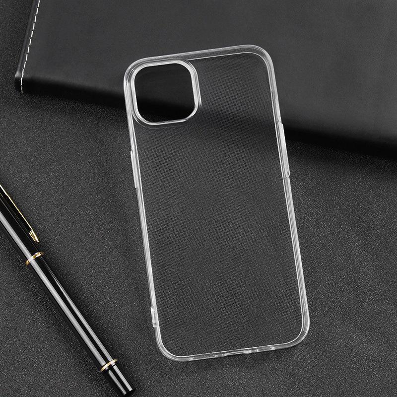 Compatible with Apple iPhone 13, 15, 16, XS Soft Drop-Proof Transparent Case