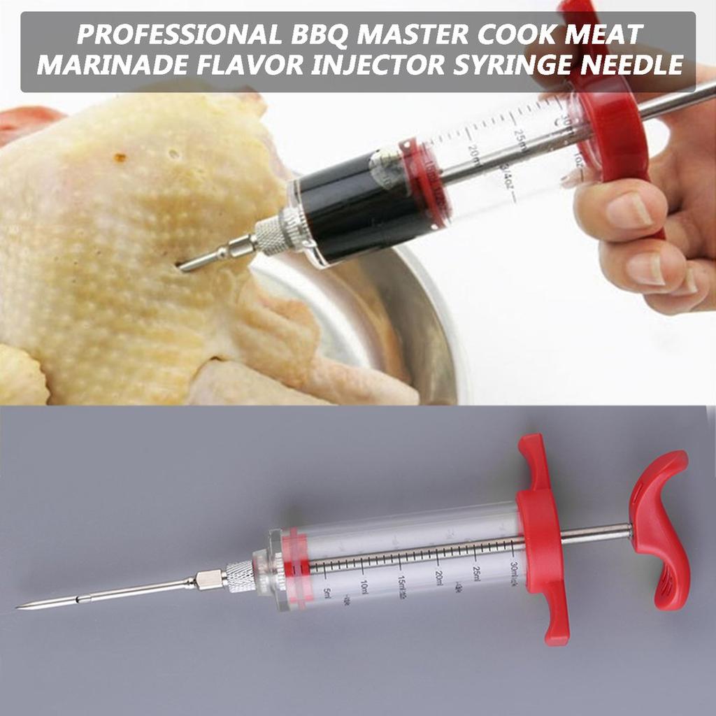 Buy SX Professional BBQ Master Cook Meat Marinade Flavor Injector Syringe Needle at affordable