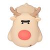 Nursery Night Light Cute Reindeer 3 Level Brightness Dimmable 30min Timer USB Rechargeable Silicone