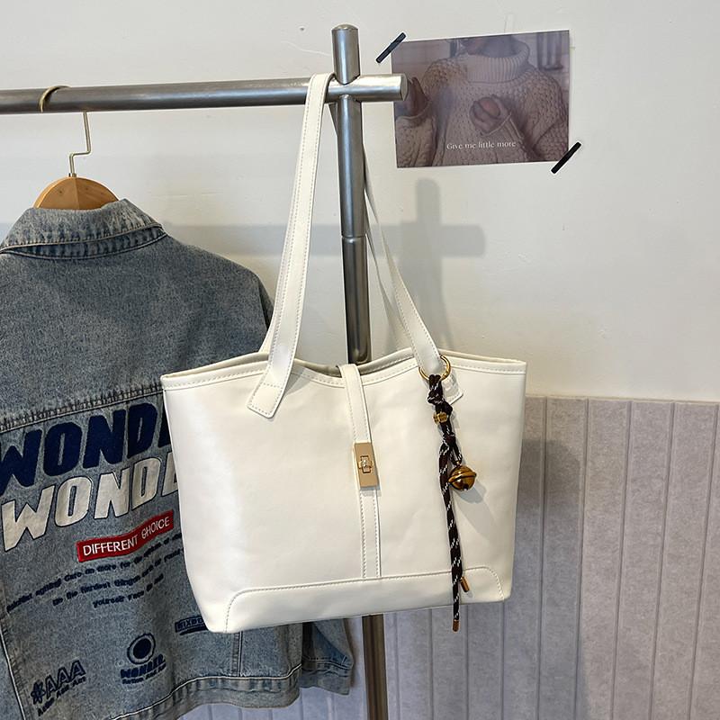 Trendy Black White Silver Coffee Tote Bag For Women With Unique Casual Design