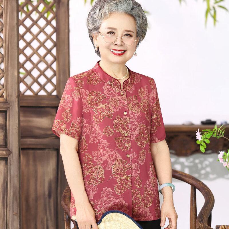 Elegant Summer Blouse & Top Set for Senior Women