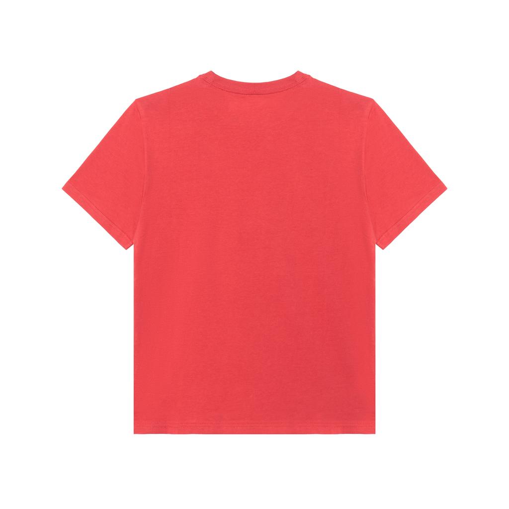 Polo Ralph Lauren T-Shirt Embroidered Pony Pattern Cotton Jersey Crew Neck Watermelon Red Kids Kids Tops 323832904-179