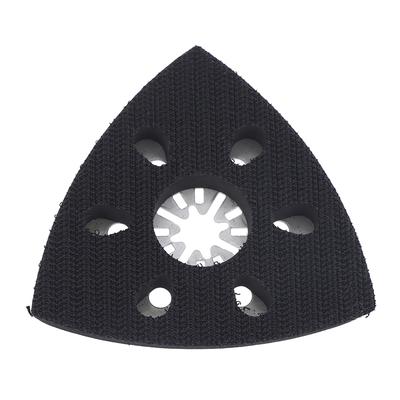 90Mm Triangular Sanding Pad 6 Holes Quick Release Universal Triangular Sand Saw Blade For Woodworking Polishing Grinding Sanding