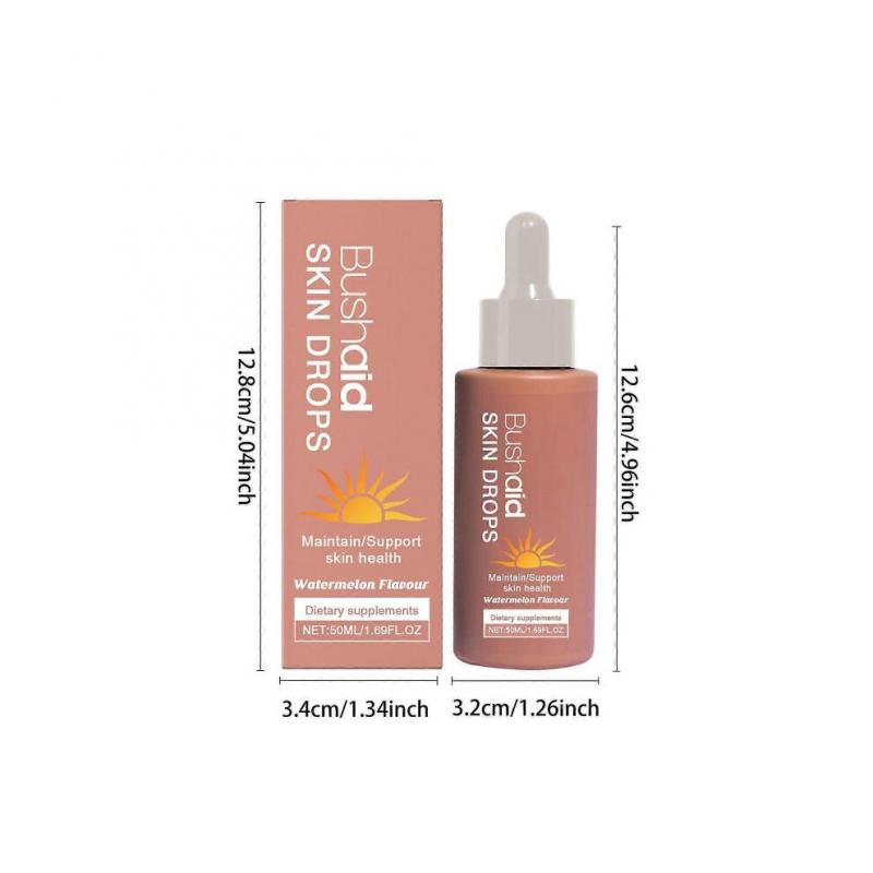 1-3PCS Sunless Tanning Drops To Drink,Tanspresso Drinkable Sunless Tanning Drops, Promotes Skin Health and Pigmentation