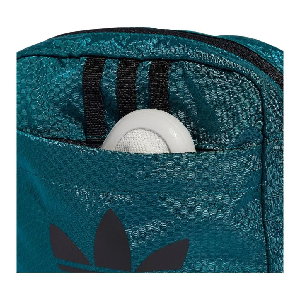 New Adidas Polyester Crossbody Bags Small Unisex Ruins Raven Blue IX7524