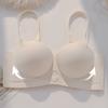 Non-marking Underwear Gathered Small Breasts One Fixed Cup Without Steel Ring To Collect Side Breasts Bra
