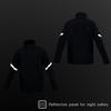 Komine RK-5433 Standard Motorcycle Rainwear, Navy, Size L