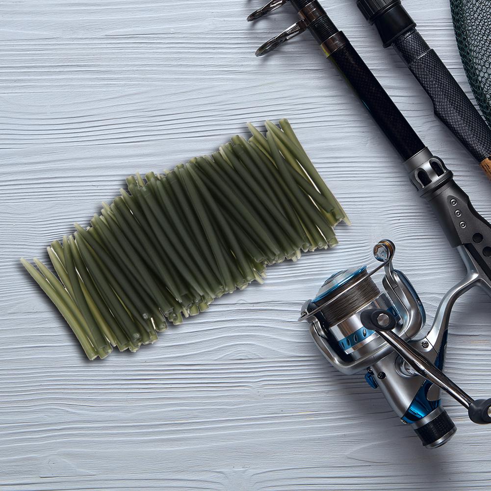 Terminal Carp Fishing Anti Tangle Sleeves Connect with Fishing Hook Dark Green