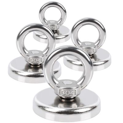 BOCHUANG Super Stark Magnetisch 42mm Leistungsstark Magnetisch Vertikale Tragfähigkeit Super Stark Magnetisch Magnetische Wand Geeignet für Außenwand Badezimmer