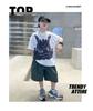 Children's Summer Short sleeved Shorts Set for Boys 2026 New Sport Loose Handsome Two piece Set for Big Boys