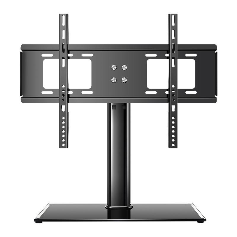Adjustable Height TV Stand for 32-75 Inch Screens - Punch-Free Desktop Tripod Bracket