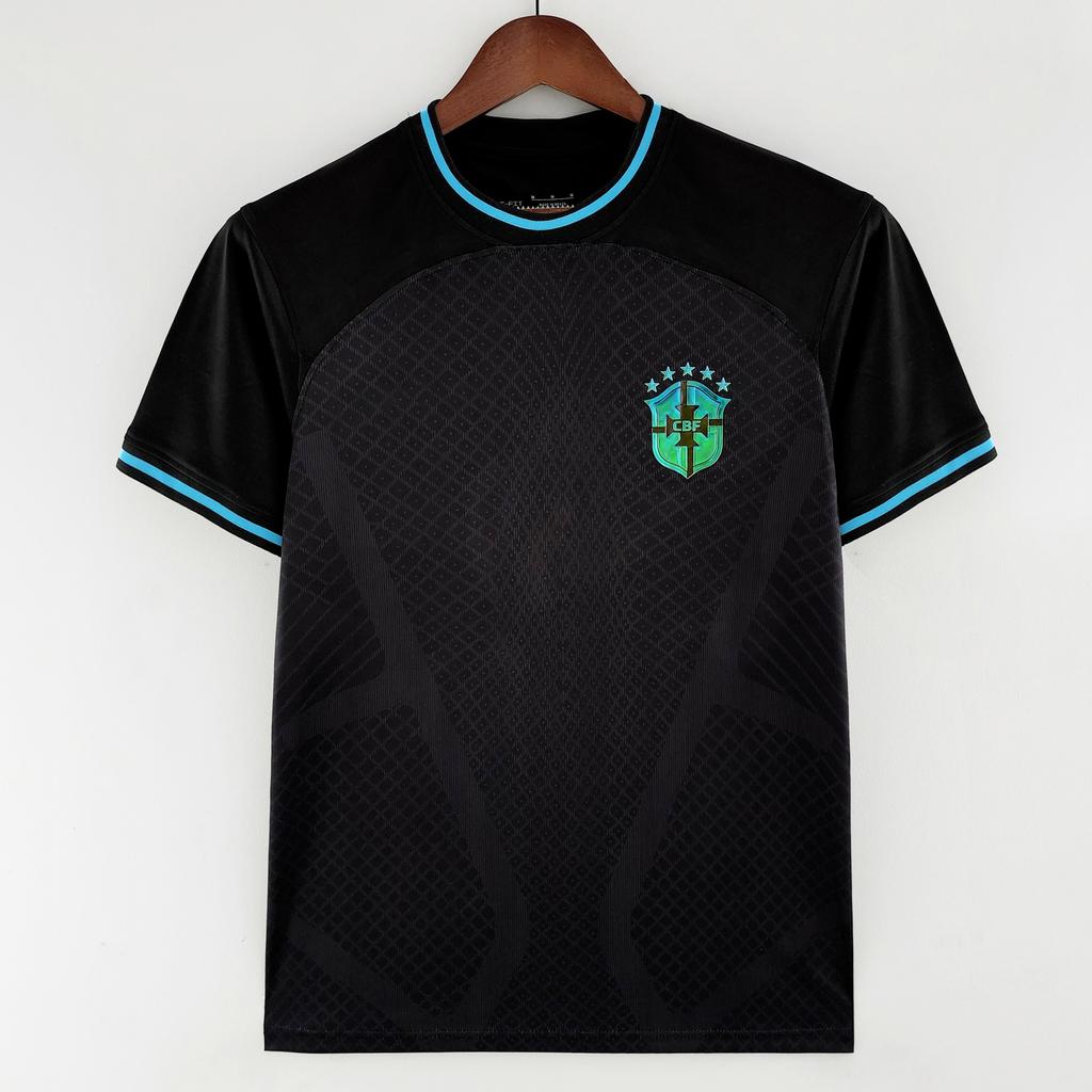 Fünf Sterne Brasilien Heim Auswärts 980204 Retro Trikot Nationalmannschaft Fan Edition Thailändischer Fußball