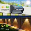 PUAIDA Solar Outdoor Garden Nameplate IP65 Solar LED Lights for Outdoor High Automatic Easy Suitable for Outdoor Front Parking and Changing Set of 2