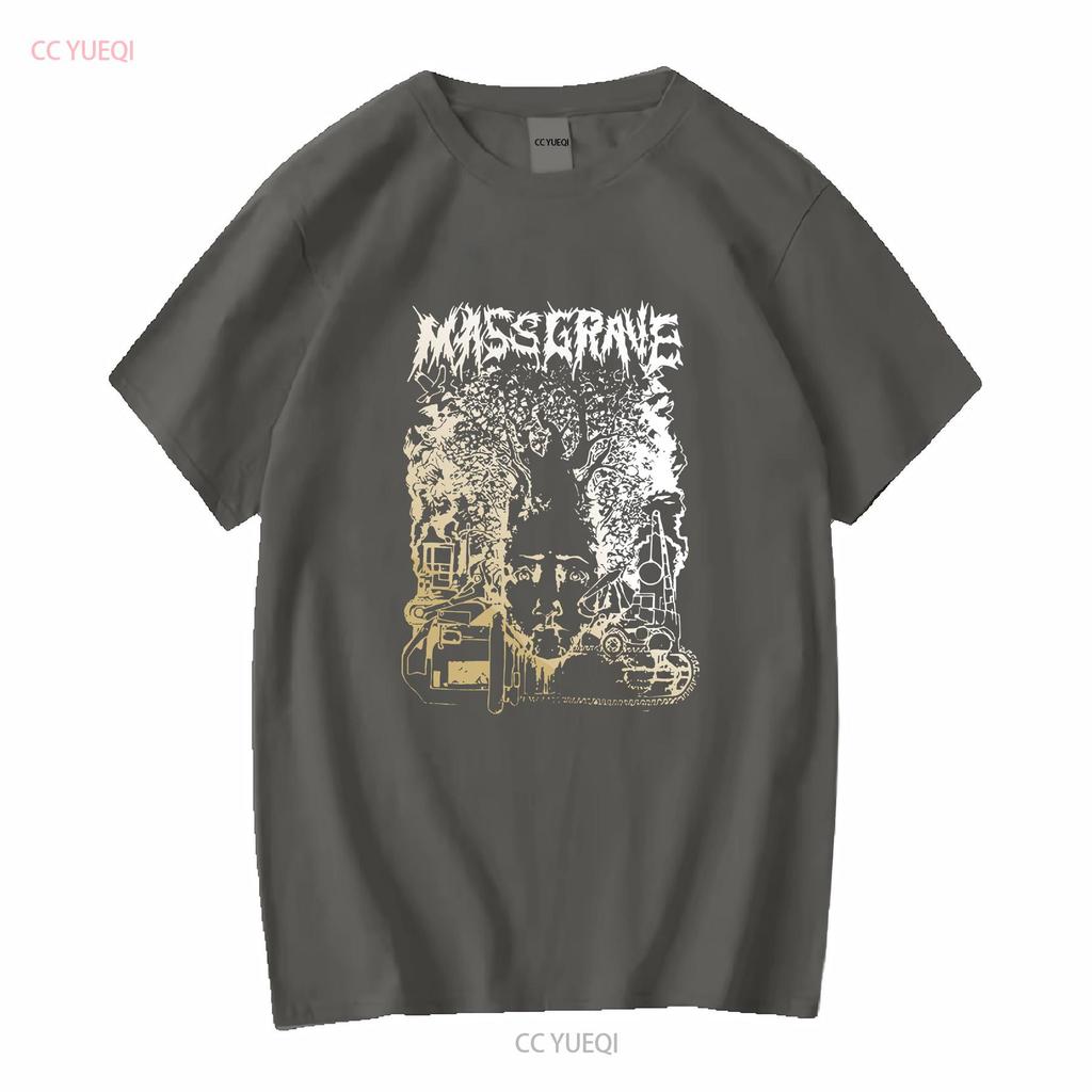 MASS GRAVE Band T Shirt UNHOLY Punk Rock TE5621 Long or Short Sleeves Vintage Washed Comfortable Versatile Stylish Homme