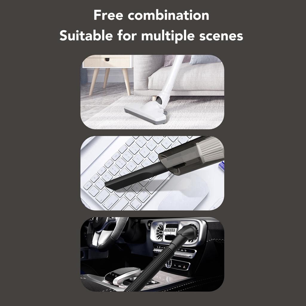 Cordless Handheld Vacuum Cleaner Multifunction Strong Suction Hardwood Floor Carpet Pet Car Cleaning Powerful Portable Machine