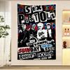 SSex PPistols Rock Band Printed Large Wall Tapestry Art Science Fiction Room Home Decor Decor Blanket