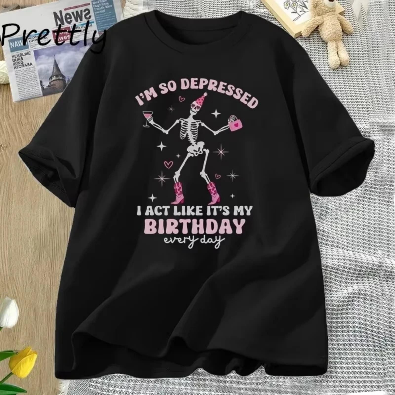 2024 Women s Casual Crew Neck Short Sleeves Butterfly & Flower Butterfly Print T-shirt for Summer Oversized T Shirt Harajuku S