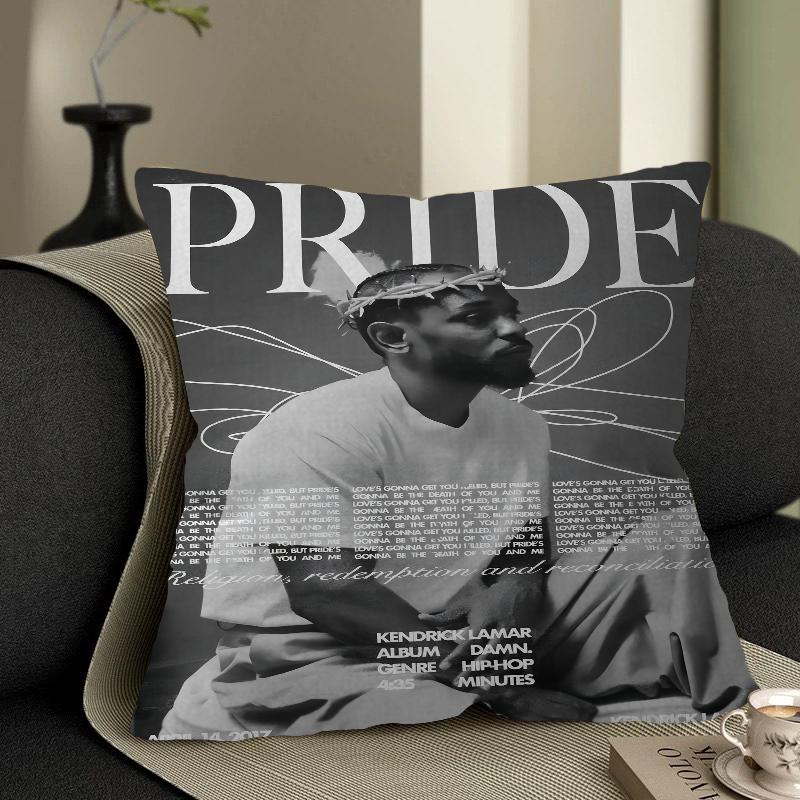 Kendrick Lamar Music Cushion Cover Decorative Pillow Sofa Home Decor Case Pillow Cases