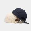 Japanese Style Small Batch Retro Bucket Hats Unisex Solid Color Streetwear Hip Hop Caps