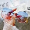 Brand Design Fashion New Polygonal Metal Sunglasses Retro Ladies Glasses Classic Trend Luxury Driving Travel Eyewear
