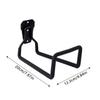 Garage Storage Hooks For Garden Hose And Cables Durable Plastic Wall Mount Organizer