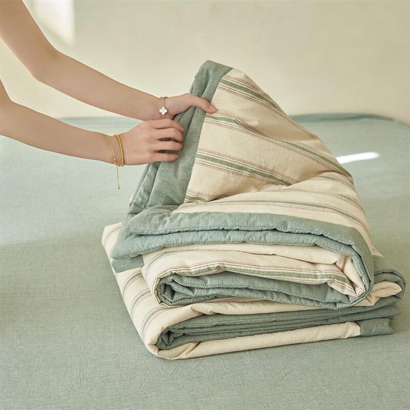 Yalu Summer Cotton-Linen Quilt