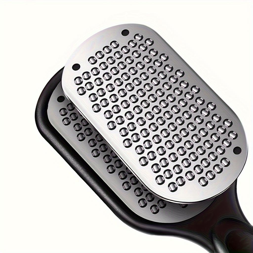 Stainless Steel Foot File - Remover & Anti-Splash Scrub, for Home Spa, Pedicure, Manicure & Nail Care, Pedicure Tools for Feet, Pedicure Essentials