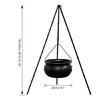 Witch's Brew Large Cauldron Decoration with LED Fire Effect
