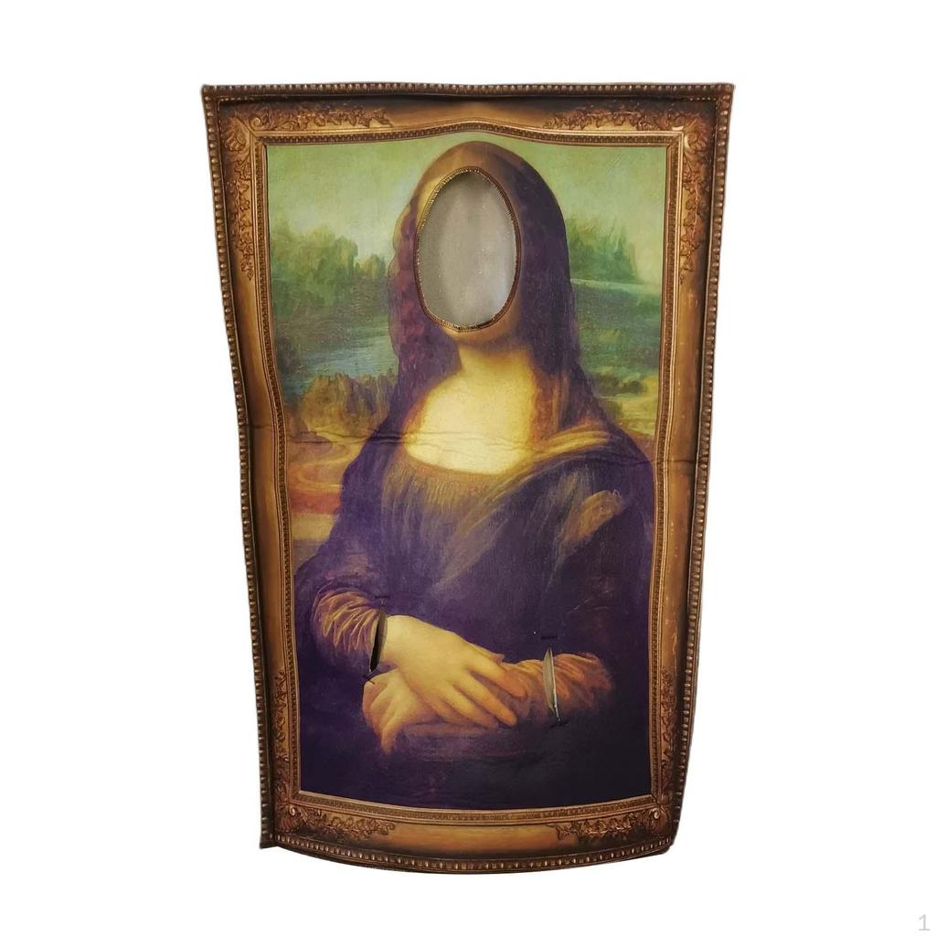 Halloween Painting Costume Cosplay Funny Fancy Dress Jumpsuit for Stage Performance