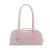 Women Polka Dot Large Capacity Single Shoulder Underarm Daily Commute Handbag