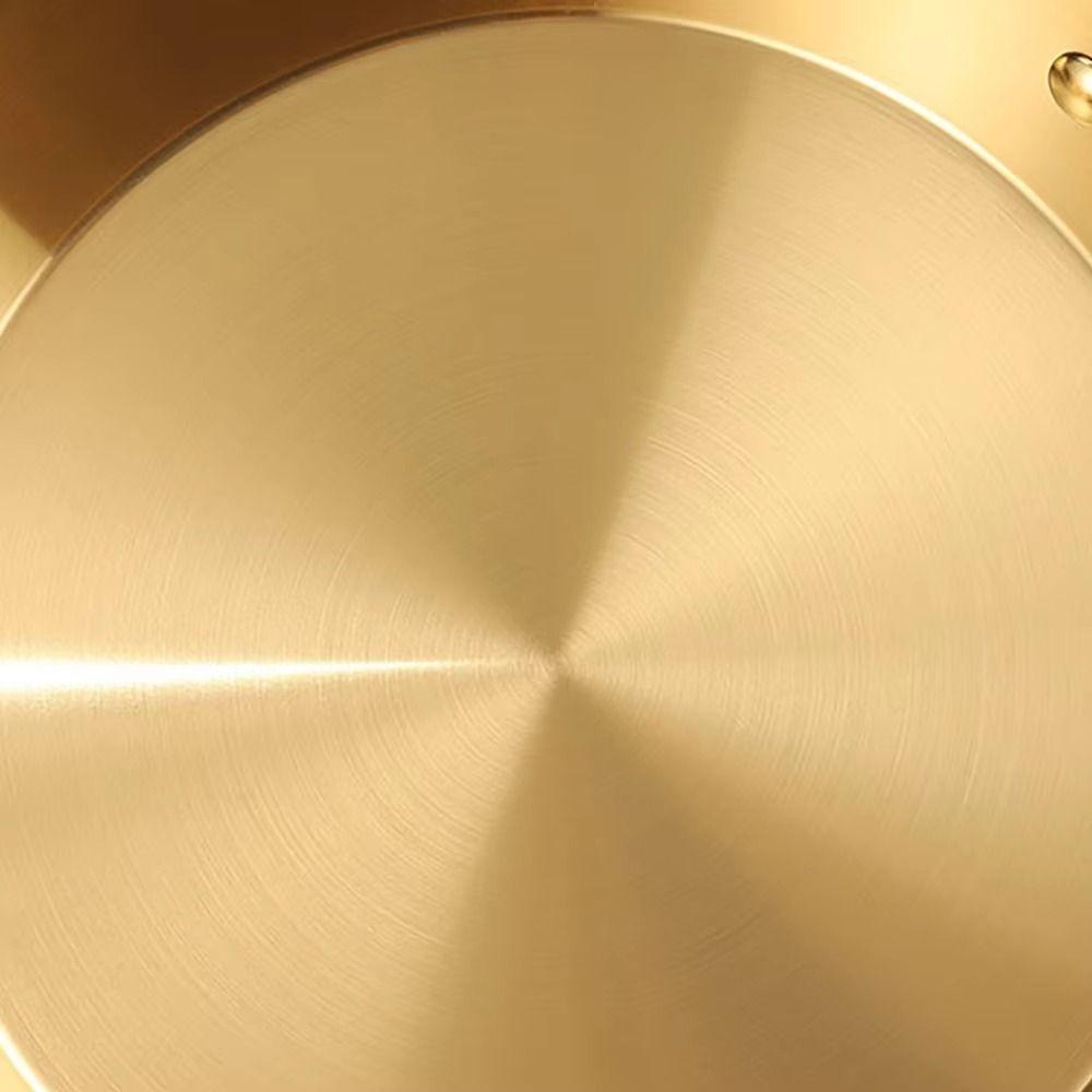 Flat Bottom Frying Pan Nonstick Surface Snack Plate Heavy Duty Seafood Plate  Outdoor Camping
