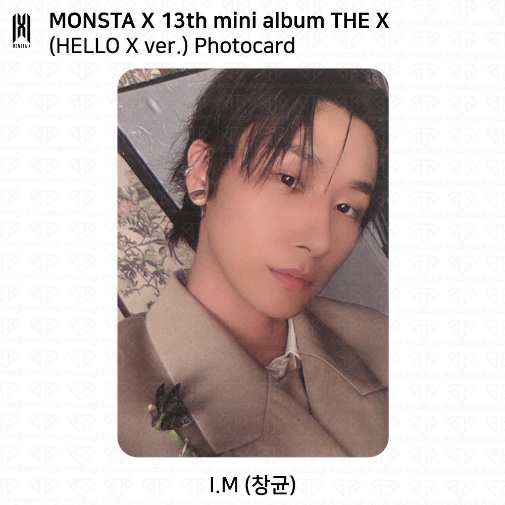 Monsta X The 13th Mini Album THE X Photobook Ver Hello X Ver Official Photocard