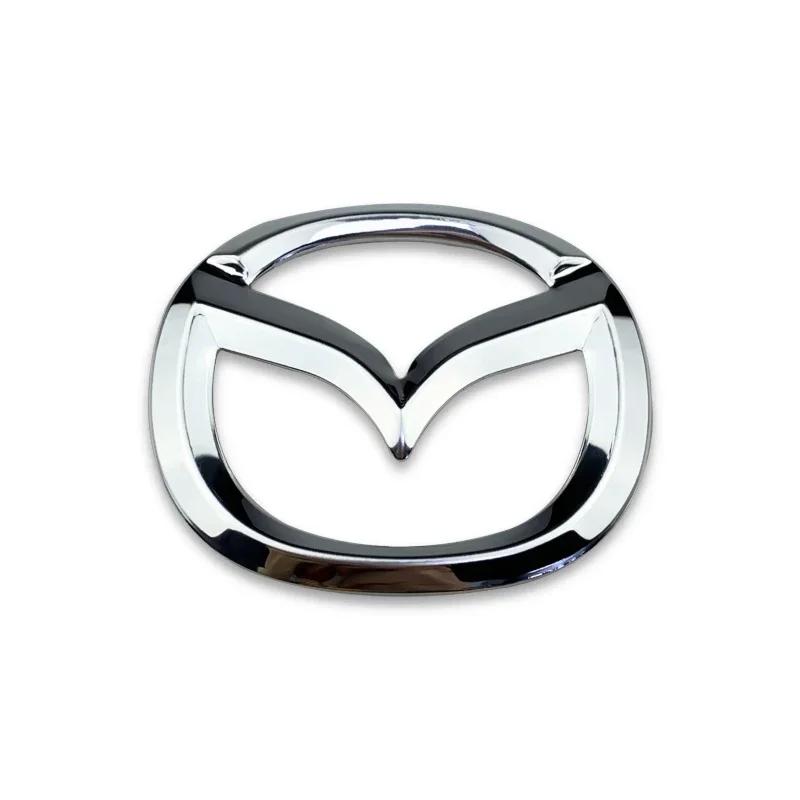 2025 Hot 1pc ABS Car Steering Wheel Center Emblem Sticker for Mazda 3 CX3 CX4 CX5 CX7 CX8 CX9 CX30 RX7 Atenza Axela Interior Dec