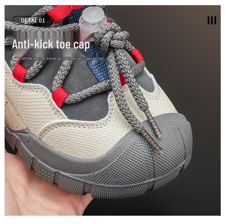 Winter New Children's Cotton Sports Shoes, Soft Sole Snow Boots with Fleece for Boys and Girls