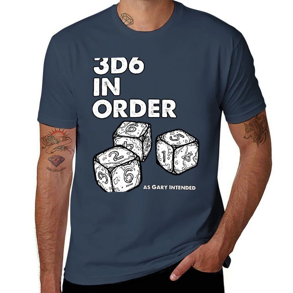 3d6 in Order As Gary Intended TShirt Sports Basic Short Sleeve TShirt