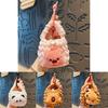 Cartoon Creative Plush Capybara Keychain Versatile Gift For Occasions All