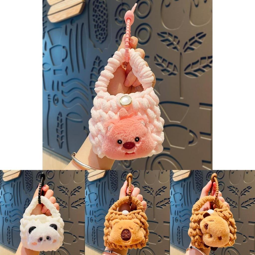 Cartoon Creative Plush Capybara Keychain Versatile Gift For Occasions All