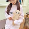Large Capacity Stationery Bag Siamese Cat Cat Pencil Bag Novelty Plush Pencil Case  Pencil Box