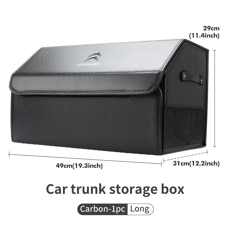 Big Capacity Car Storage Box Trunk Organizer Durable Collapsible For Citroen C5 C1 C2 C6 C4L DS3 DS4 DS5 C-Elysee Grand Berlingo aia256