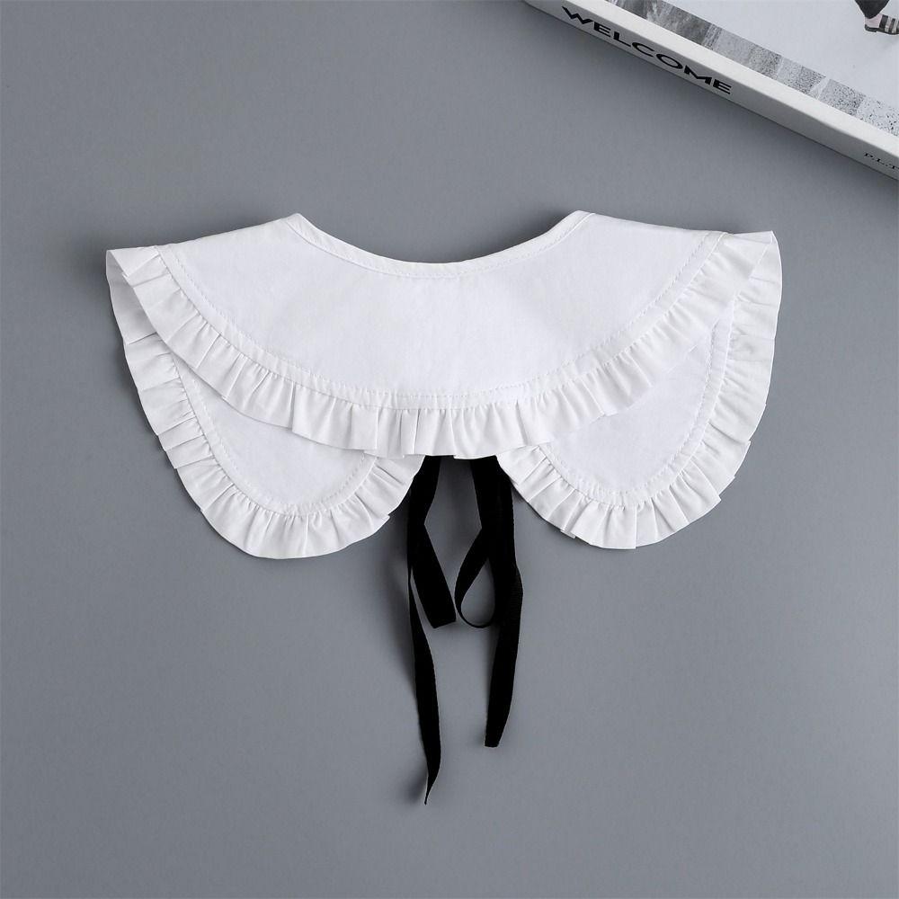Detachable False Collar Lace Up Cloak Fake False Collars New Detachable Shirt