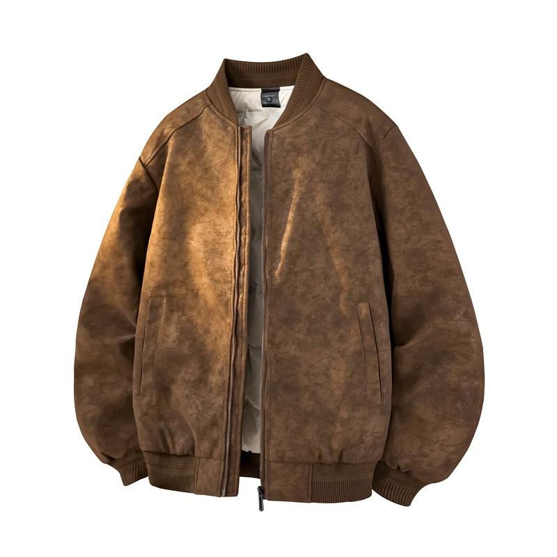 

Зимняя новая национальная стандартная кожаная одежда мужская новая теплая холодо- и ветрозащитная трендовая свободная утолщенная куртка из белого утиного пуха 4XL