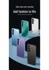 Compatible with Samsung S23/S23 Ultra, S24, and S25 Ultra: Matte Flowing Light Drop-Proof Protective Phone Case.