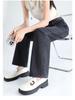 Women's Retro Blue Wide-Leg Jeans - 2025 Autumn/Winter New Loose Straight-Leg Slimming Floor-Length Pants