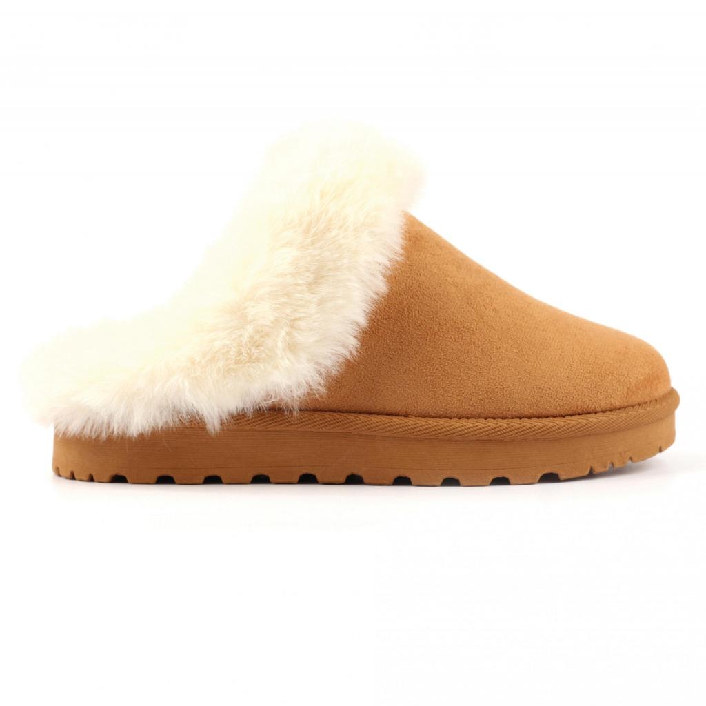 Lunar Womens/Ladies Nevis Removable Back Strap Mule Slippers